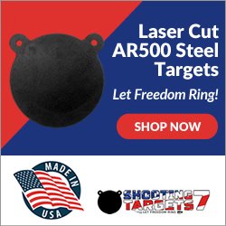 Laser Cut AR500 Steel Ad