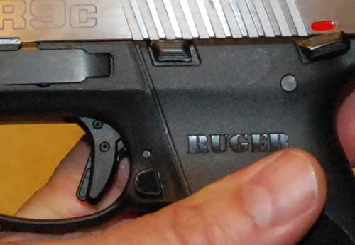 Ruger SR9C 9mm Trigger Safety and Flip Up Safety