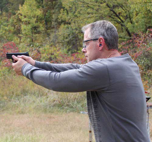 On the range with the Military and Police Shield 9mm