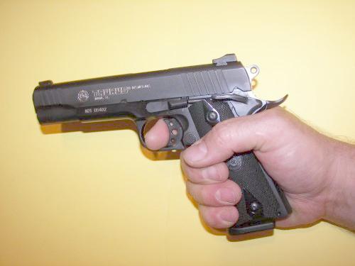 Taurus 1911 Trigger Finger Reach